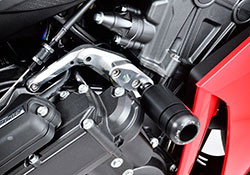 SATO RACING Engine Sliders for 2024-25 E-clutch equipped Honda CBR650R / CB650R