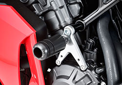 SATO RACING Engine Sliders for 2024-25 E-clutch equipped Honda CBR650R / CB650R