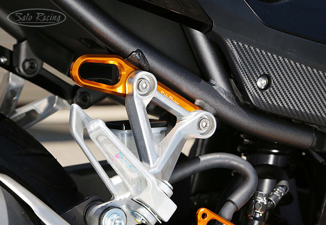 SATO RACING Street Hook [R]-side on a 2016 CBR500R