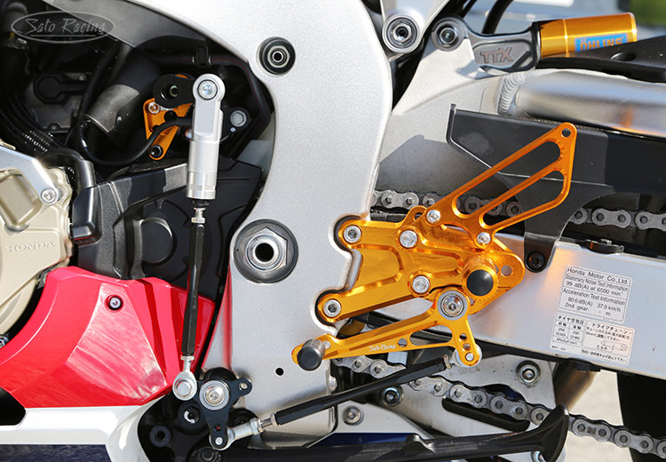 SATO RACING CBR1000RR ('17-) Rear Sets [L]-side