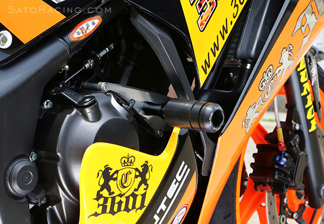 SATO RACING CBR300R / CBR250R Frame Slider [R]-side