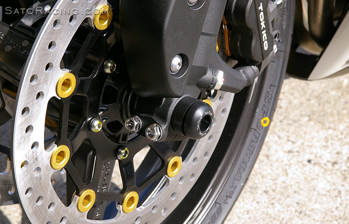 SATO RACING Honda CBR600RR '07- Rear Axle Sliders