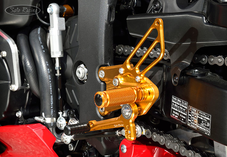 SATO RACING Honda CBR600RR '21-'24 Japan-spec Rear Sets for quickshifter - [L]-side
