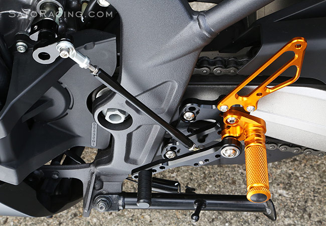 SATO RACING Rear Sets L-side for Honda CBR650F / CB650F