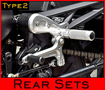 HONDA GB350S '21- Type 2 Rear Sets