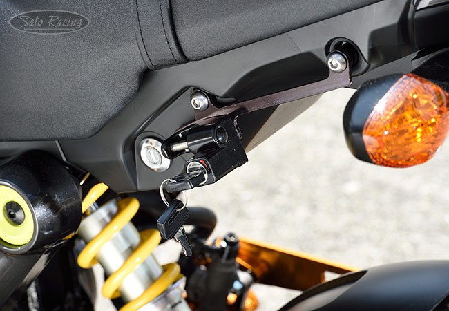 SATO RACING Helmet Lock for '22 Honda Grom