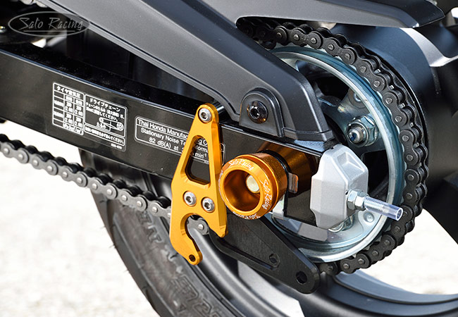 SATO RACING 'Race Concept' Stand Hooks + Sprocket Guard for 2022-24 Honda Grom