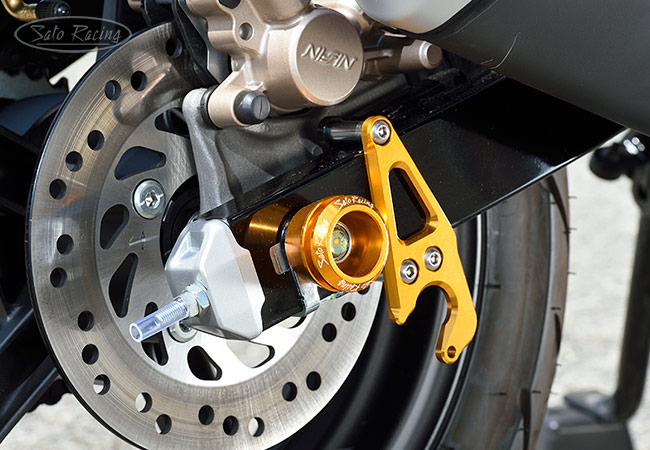 SATO RACING 'Race Concept' Stand Hooks + Sprocket Guard for 2022 Honda Grom