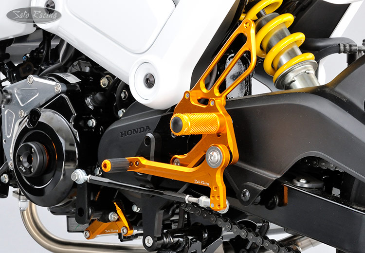 SATO RACING Honda GROM '22 Race Concept Rear Sets [L]-side