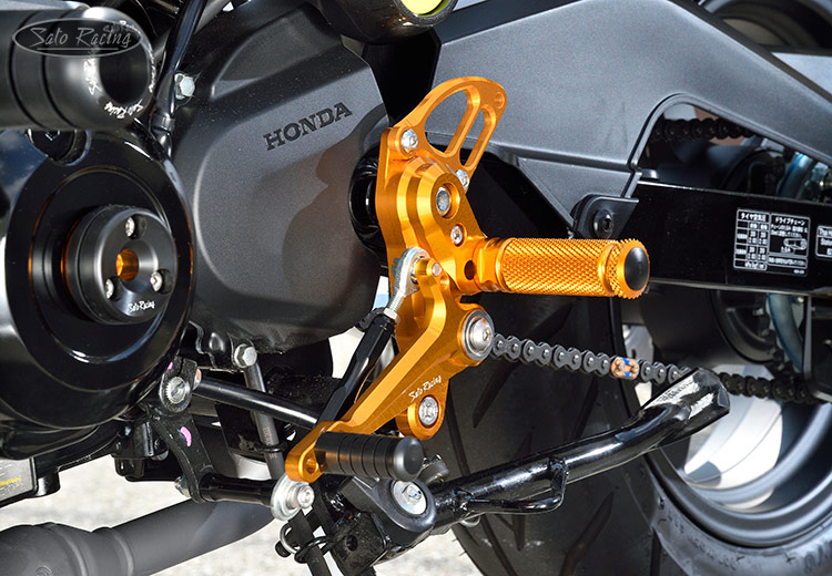 SATO RACING Honda Grom '22 Rev shift Rear Sets - [L]-side