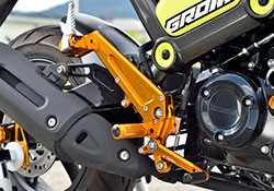 SATO RACING GROM 2022+ Rear Sets with Tandem Brackets