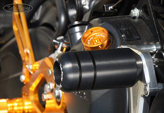 SATO Oil Filler Cap on a 2019 Honda CB300R SATO Oil Filler Cap on a 2019 Honda CB300R