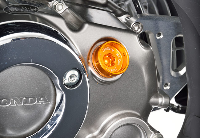 SATO Oil Filler Cap on a 2022 Honda Monkey SATO Oil Filler Cap on a 2022 Honda Monkey