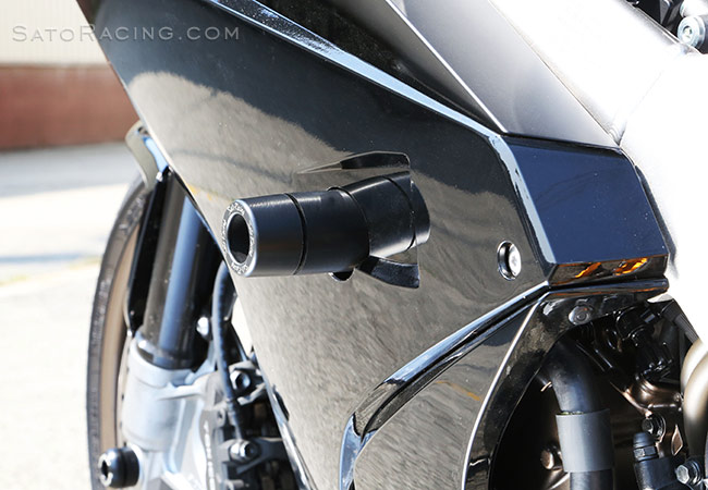 SATO RACING VFR800F/ INTERCEPTOR '14- Frame Sliders [L]-side