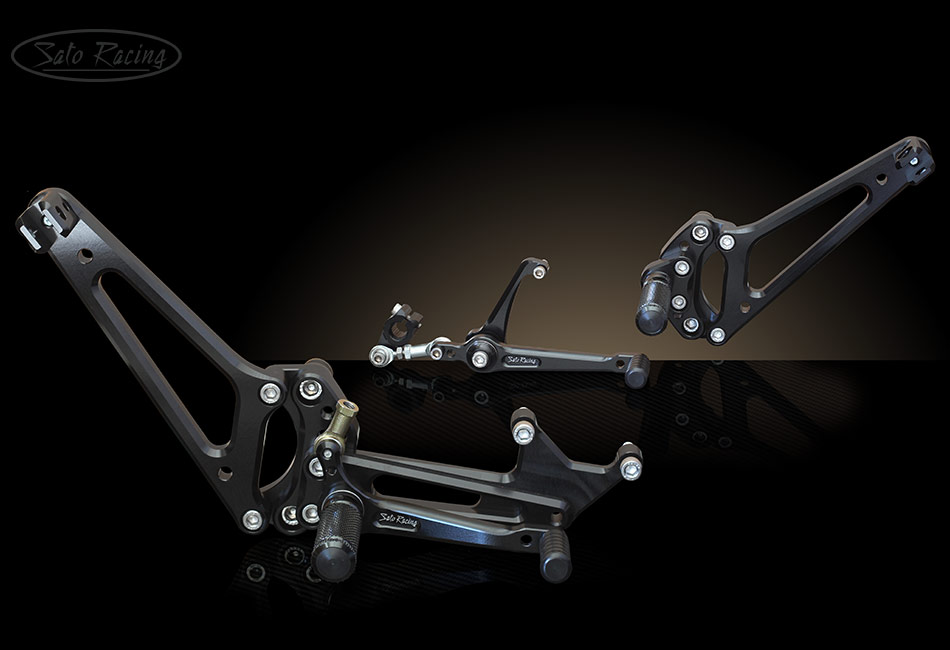 SATO RACING Rear Sets Harley Davidson Sportster XL883/1200 ('14, nonABS)