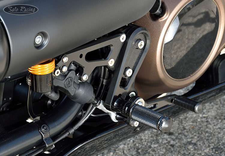 SATO RACING Rear Sets for 2022 Harley-Davidson Sportster S