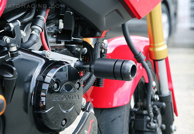 SATO RACING Frame Sliders for Honda GROM [R]-side