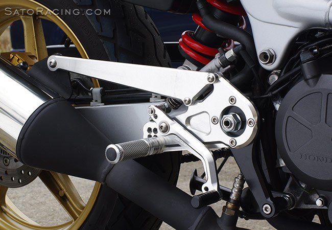 SATO RACING Rear Sets for Honda VTR250 [R]-side