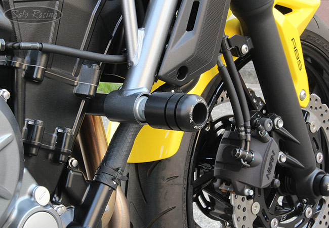 SATO RACING Frame Sliders on a Z650