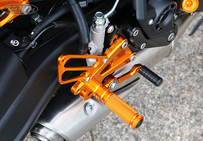 SATO RACING Ninja 650 '17- / Z650 Rear Sets [R]-side