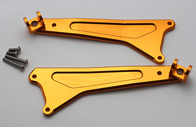 Sato Racing 400R / ER-4n / Ninja 650R / ER-6f / ER-6n '09-'11 Rear Sets with optional Tandem Brackets