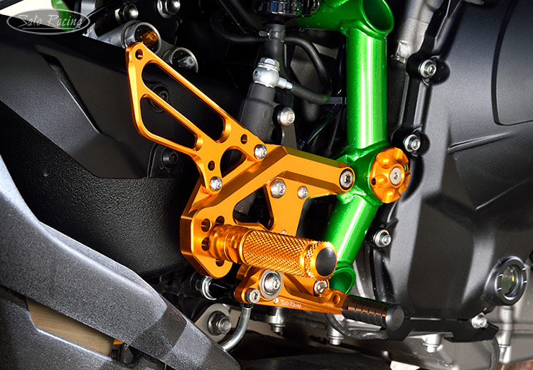 SATO RACING Rear Sets (R-side) for '15- Kawasaki H2
