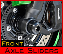 Ninja 1000SX Front Axle Sliders