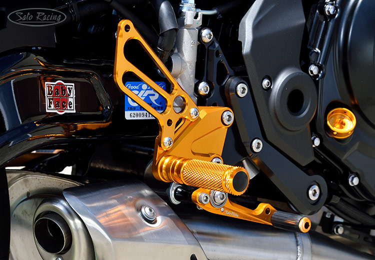 SATO RACING Kawasaki Z650RS '22- Rear Sets [R]-side