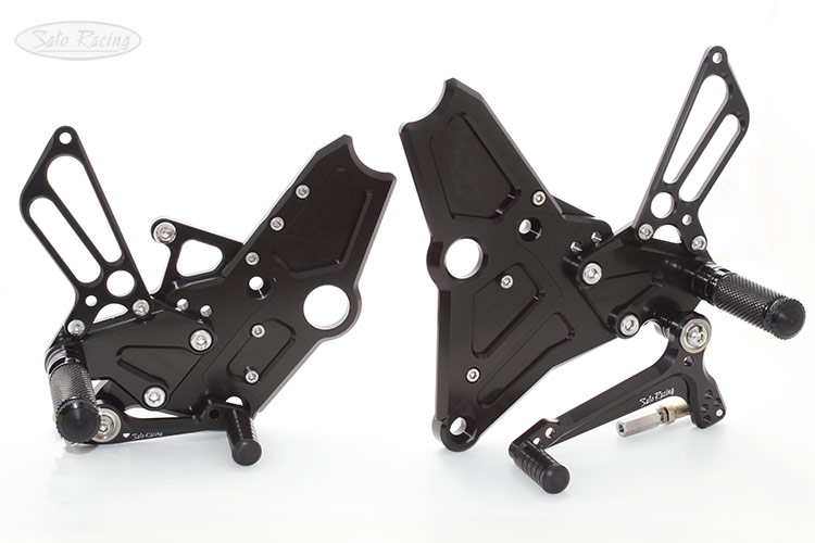 SATO RACING Rear Sets in BLACK for Kawasaki Z H2