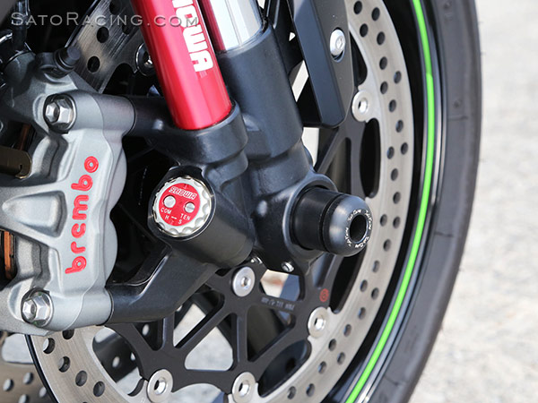 SATO RACING ZX-10R ('16-)/ H2SX Front Axle Sliders