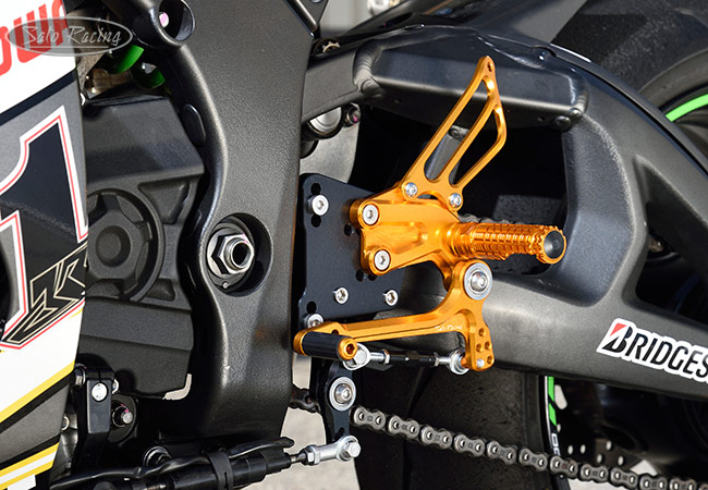 SATO RACING | Race Concept Rear Sets (Design v2) - Kawasaki ZX-10R 