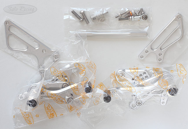 SATO RACING | Rear Sets - Kawasaki ZX-6R ('09-'12)