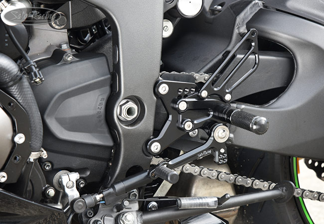 SATO RACING Rear Sets (L-side) for 2019 Kawasaki ZX-6R