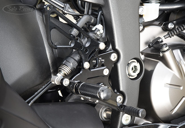 SATO RACING Rear Sets (L-side) for 2019 Kawasaki ZX-6R