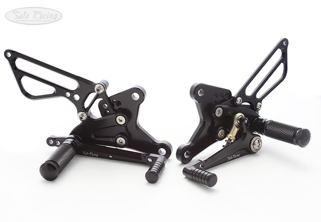 SATO RACING Reverse Shift Rear Sets for 2019 Kawasaki ZX-6R