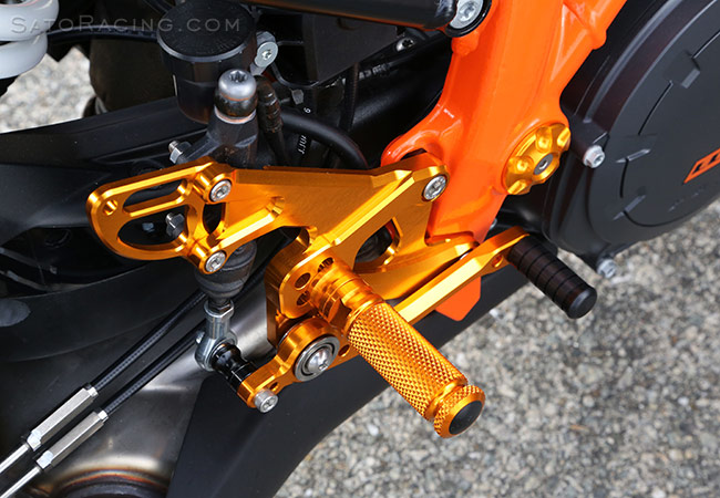 SATO RACING KTM 1290 Super Duke GT Rear Sets [R]-side