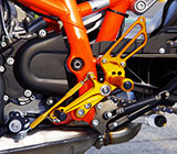 KTM 690 DUKE ('12- ) Rear Sets