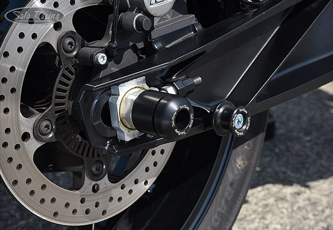 SATO RACING Rear Axle Sliders for KTM 790 / 890 Duke