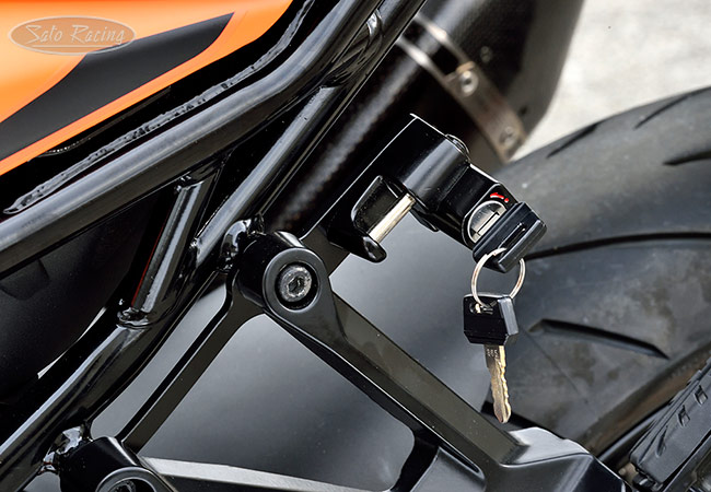 SATO RACING Helmet Lock for 2022+ KTM RC390