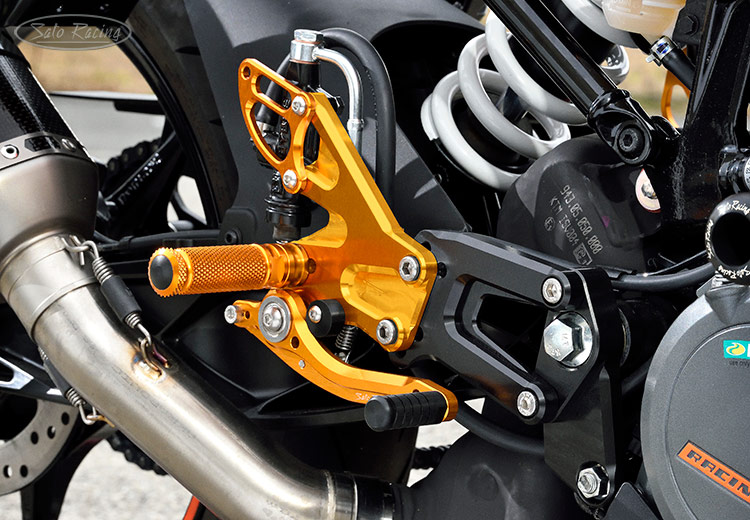 SATO RACING KTM RC390 '22- Rear Sets [R]-side