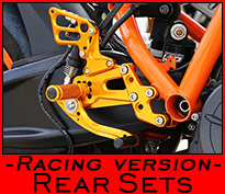 Rear Sets - Racing version