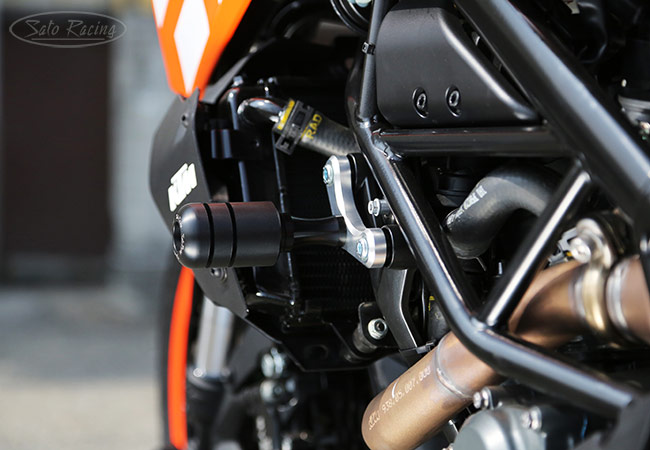 SATO RACING KTM 250 / 390 Duke '17- Frame Sliders [L]-side