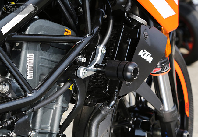 SATO RACING KTM 250 / 390 Duke '17- Frame Sliders [R]-side