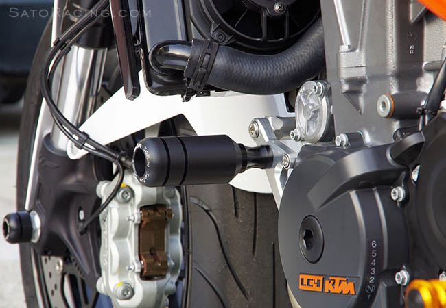 SATO RACING 690 Duke ('12- ) Frame Sliders [L]-side