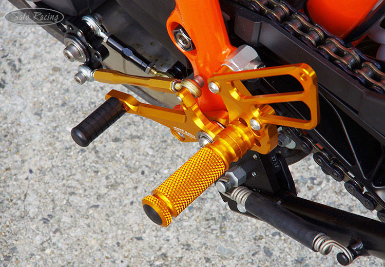 SATO RACING KTM 690 Duke ('12- ) Rear Sets [L]-side