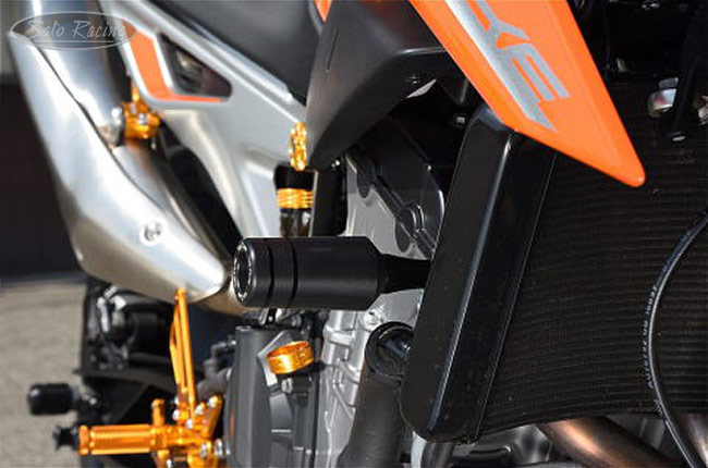 SATO RACING Frame Sliders for KTM 790 / 890 Duke - L-side