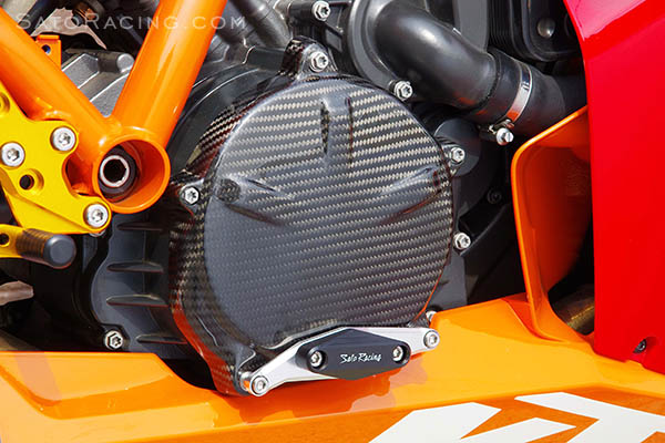 KTM RC8/R with Sato RC8/R Engine Slider