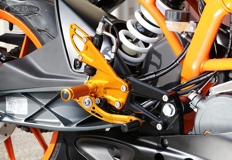 SATO RACING KTM RC125 / RC390 Rear Sets [R]-side