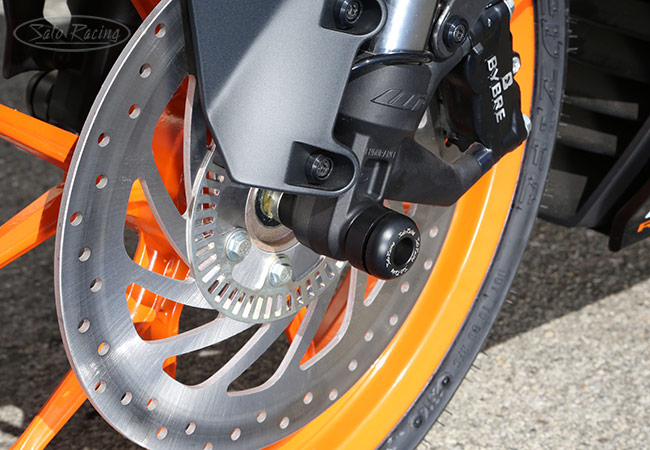 SATO RACING KTM RC390 / 390 Duke / Husqvarna 401 Front Axle Sliders