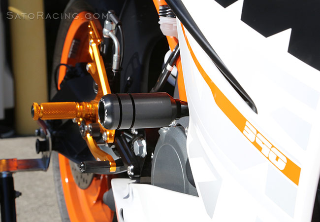 SATO RACING KTM RC390 ('15-) Frame Slider [R]-side